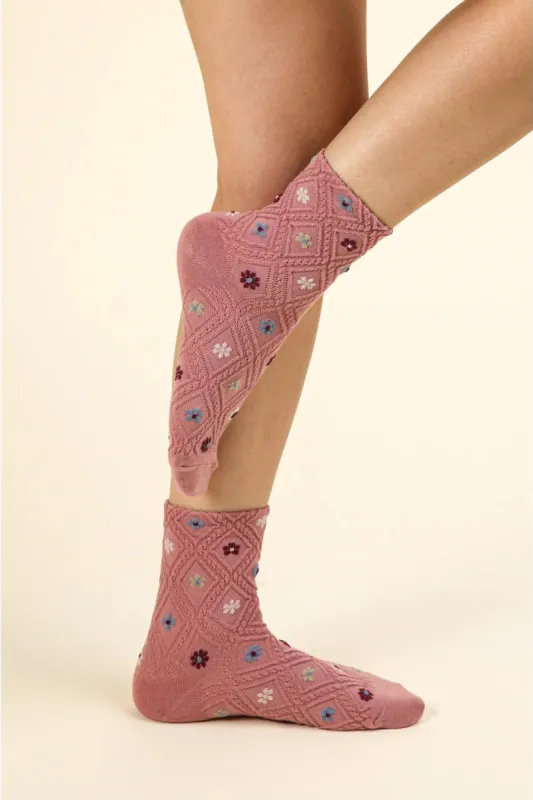 Flower Socks sold by Below the Belt