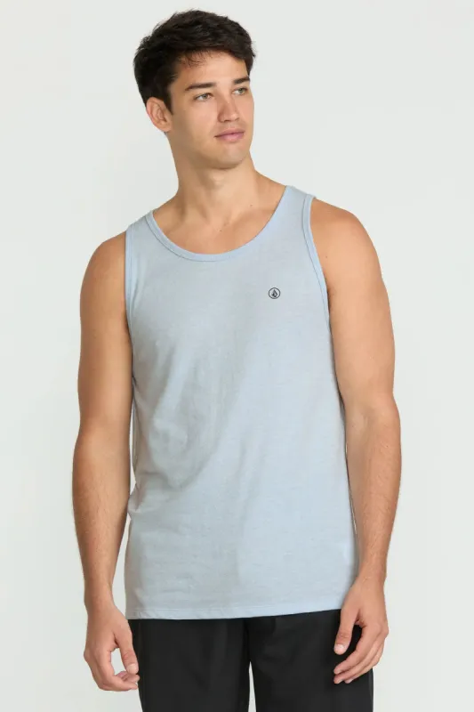 Solid Heather Tank sold by Below the Belt