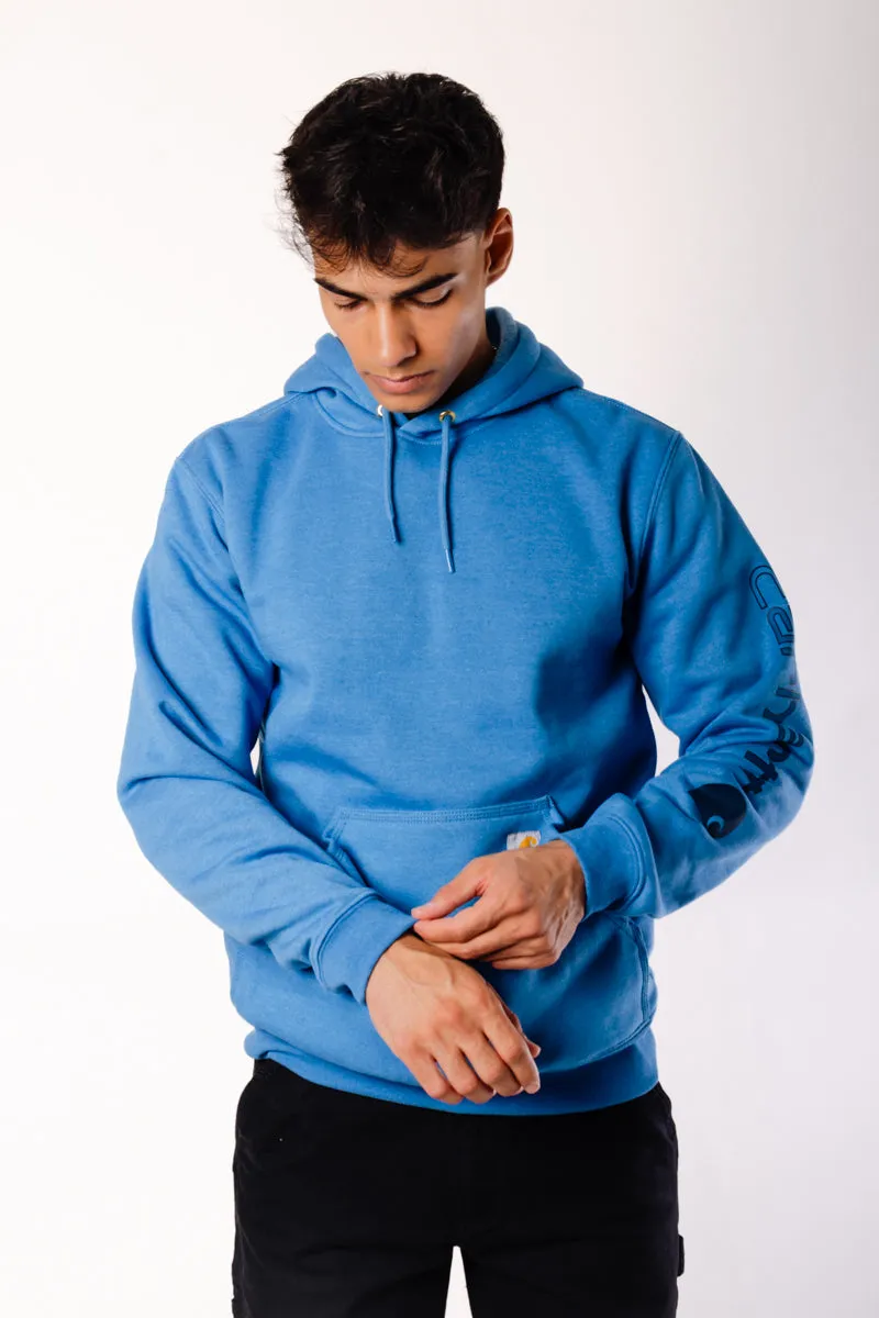 Logo Sleeve Hoodie sold by Below the Belt