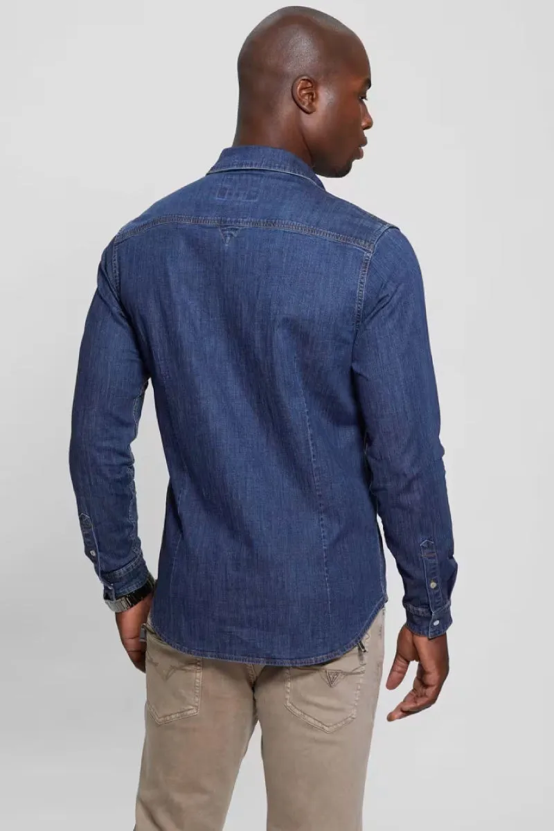 Truckee Denim Western Shirt sold by Below the Belt product image thumbnail 2