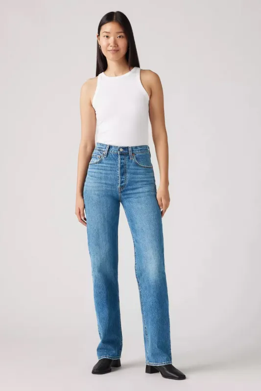 Ribcage Full Length Jeans sold by Below the Belt