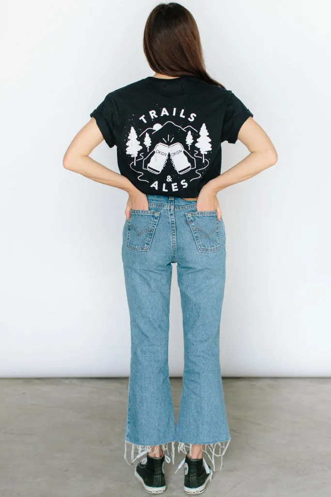 Unisex Trails and Ales Tee sold by Below the Belt product image thumbnail 4