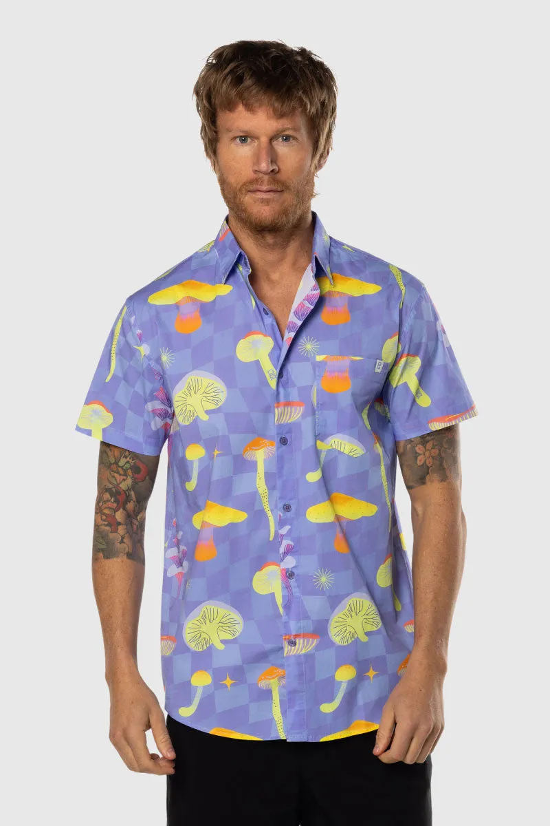 Fun Guy Classic Button-Up Shirt sold by Below the Belt