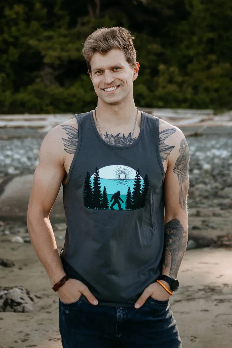 Sasquatch Green Stroll Tank sold by Below the Belt