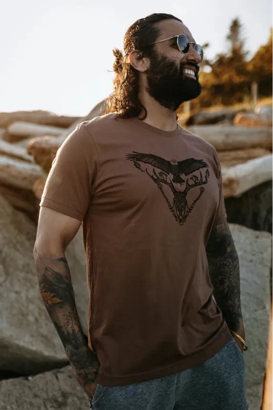 Eagle Deer Tee sold by Below the Belt