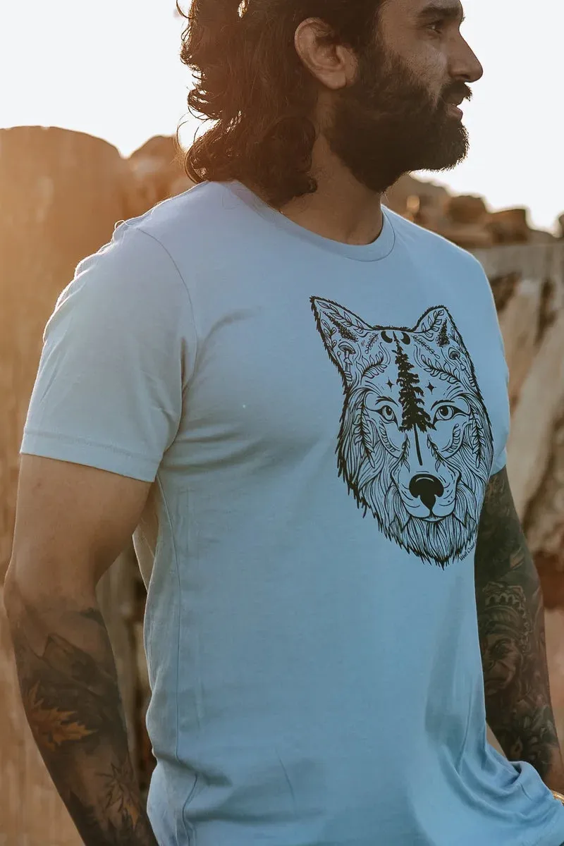 Nature Wolf Tee sold by Below the Belt product image thumbnail 2