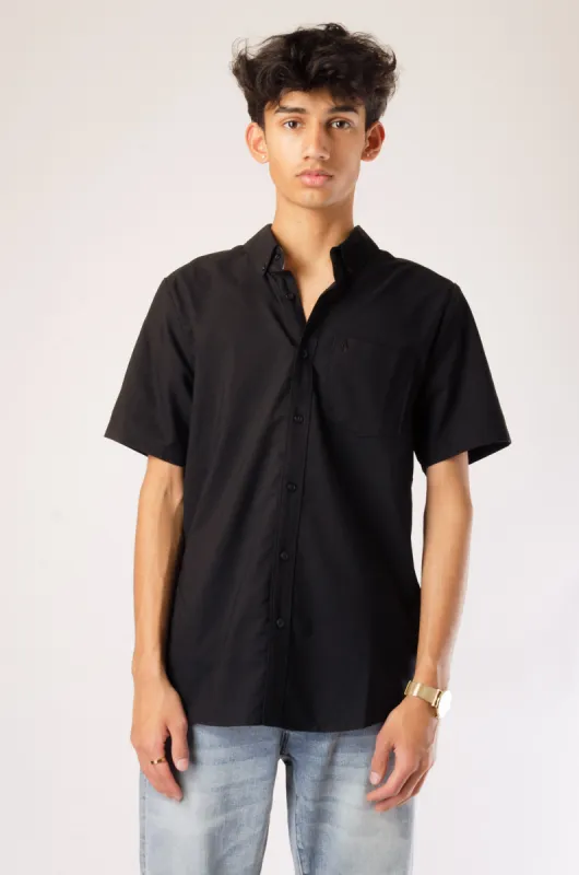 Everett Oxford Short Sleeve Shirt made by Volcom