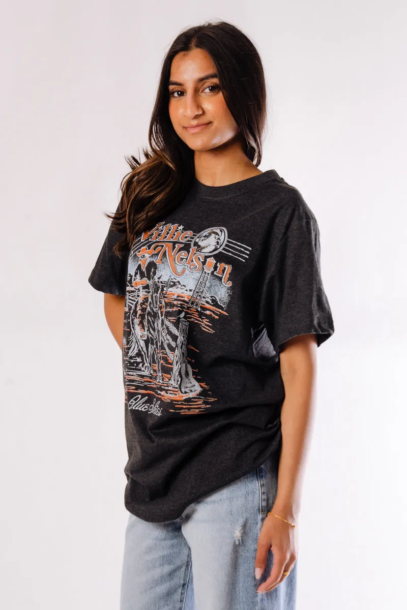 Willie Nelson Cowboy Tee sold by Below the Belt product image thumbnail 3