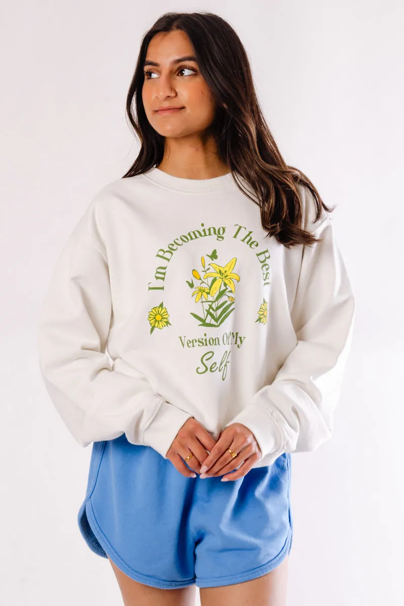 I'm Becoming The Best Sweatshirt sold by Below the Belt product image thumbnail 2