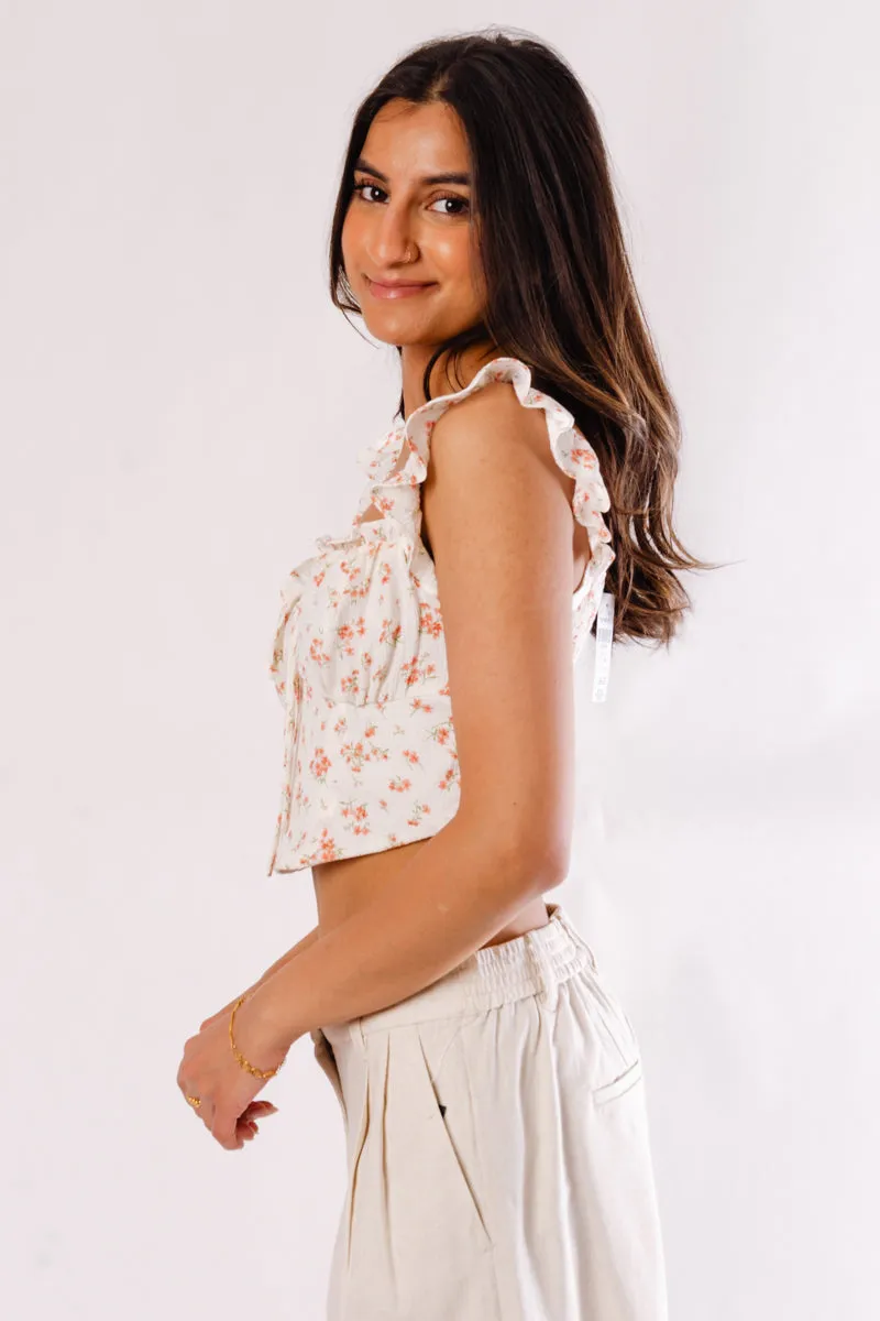 Floral Corset Top sold by Below the Belt product image thumbnail 3