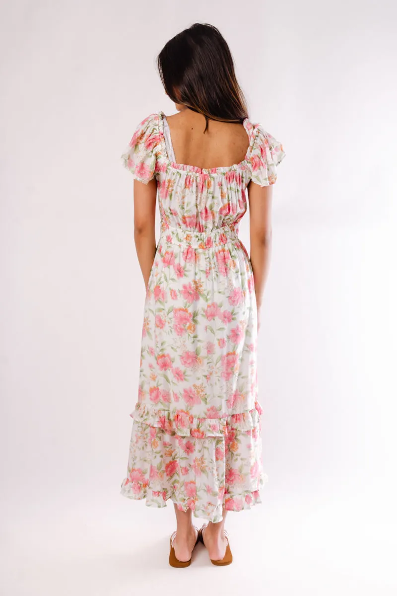 Floral Meadow Midi Dress sold by Below the Belt product image thumbnail 4