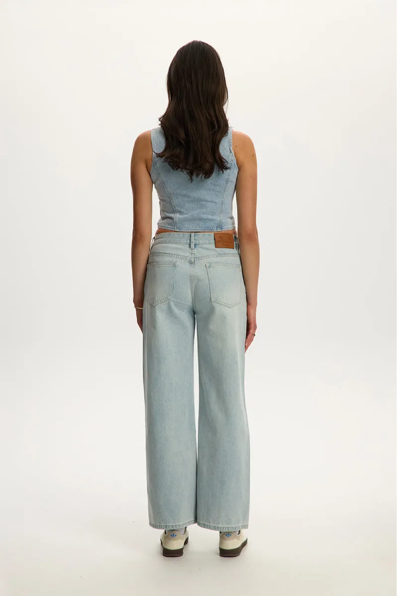 Vera Denim Vest sold by Below the Belt product image thumbnail 2