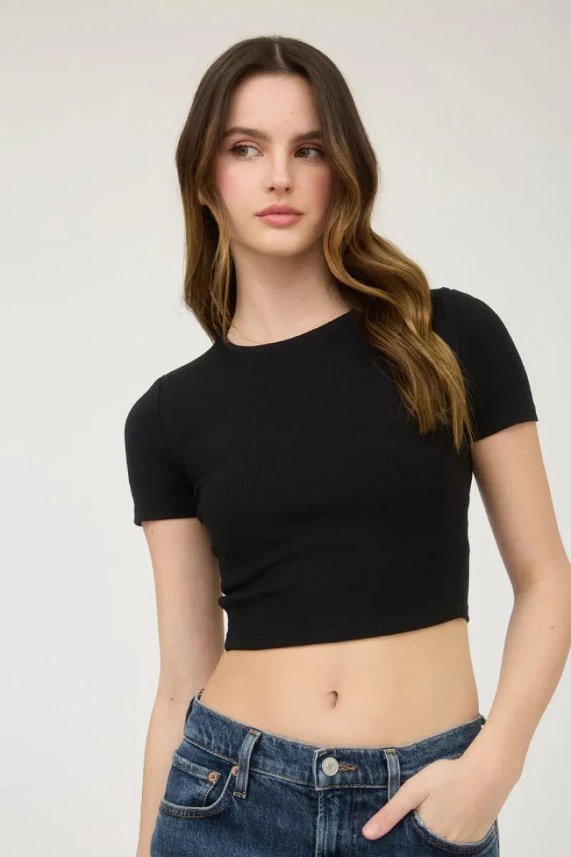 Seamless Crop Tee sold by Below the Belt
