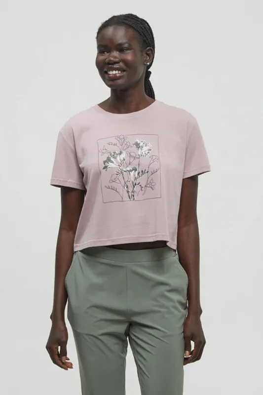 Floral Crop Tee sold by Below the Belt