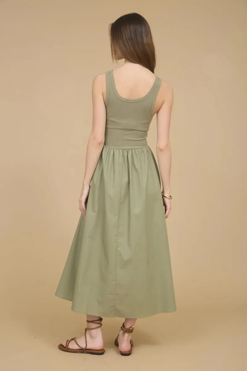 Mix Media Midi Dress sold by Below the Belt product image thumbnail 4