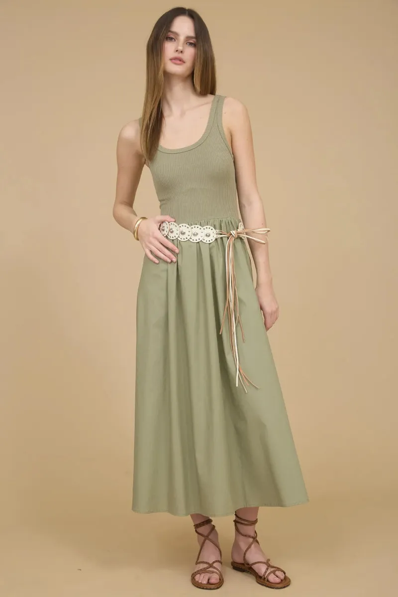 Mix Media Midi Dress sold by Below the Belt product image thumbnail 2