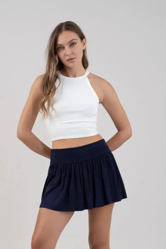 Crop Halter Tank Top sold by Below the Belt