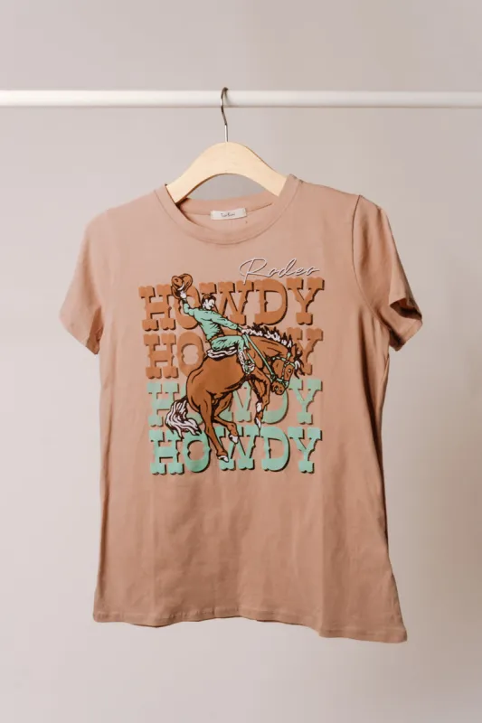 Howdy Rodeo Tee sold by Below the Belt