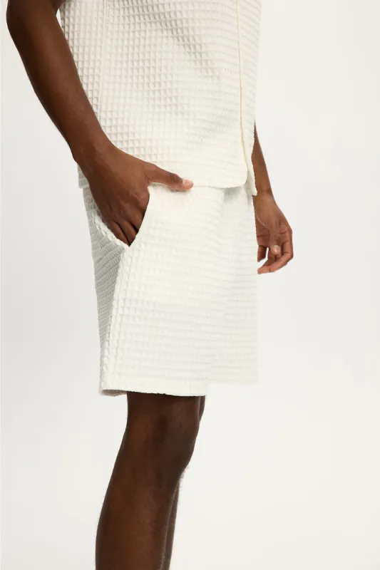 Heavy Waffle Shorts sold by Below the Belt