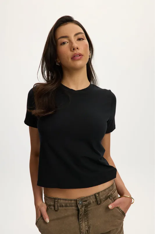 Kendall Supersoft Tee sold by Below the Belt