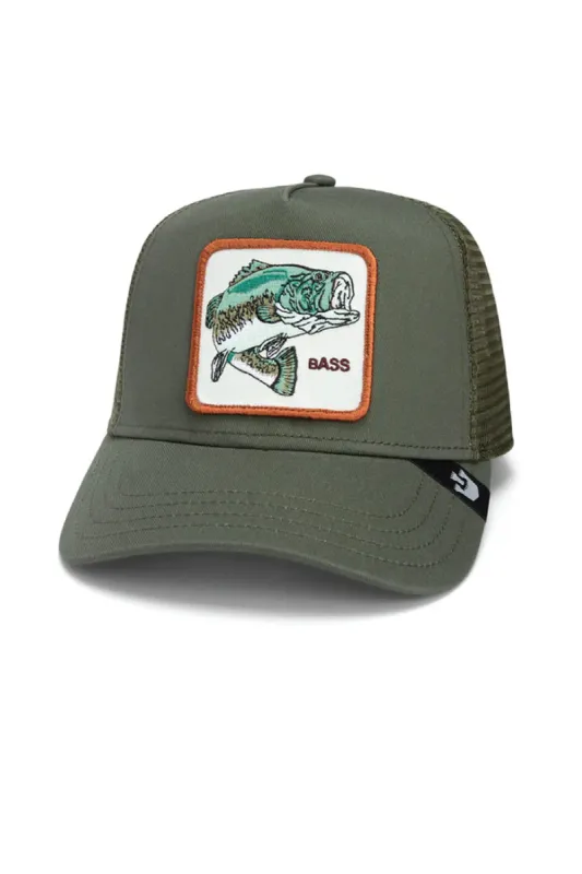Unisex Gone Fishin' Trucker Hat made by Goorin Bros