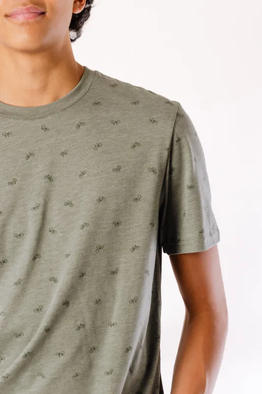 Bike Around Tee sold by Below the Belt