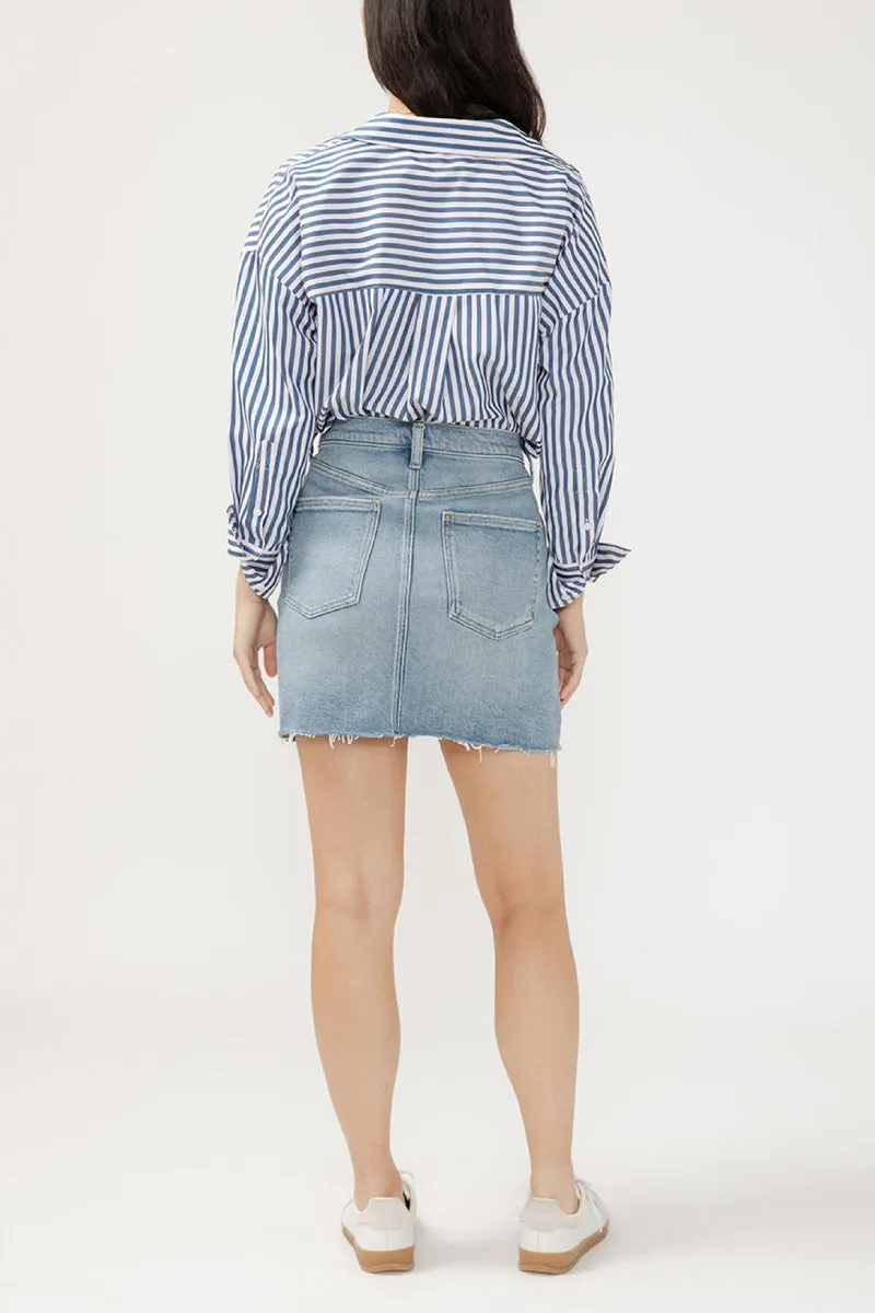 Denim Mini Skirt sold by Below the Belt product image thumbnail 2
