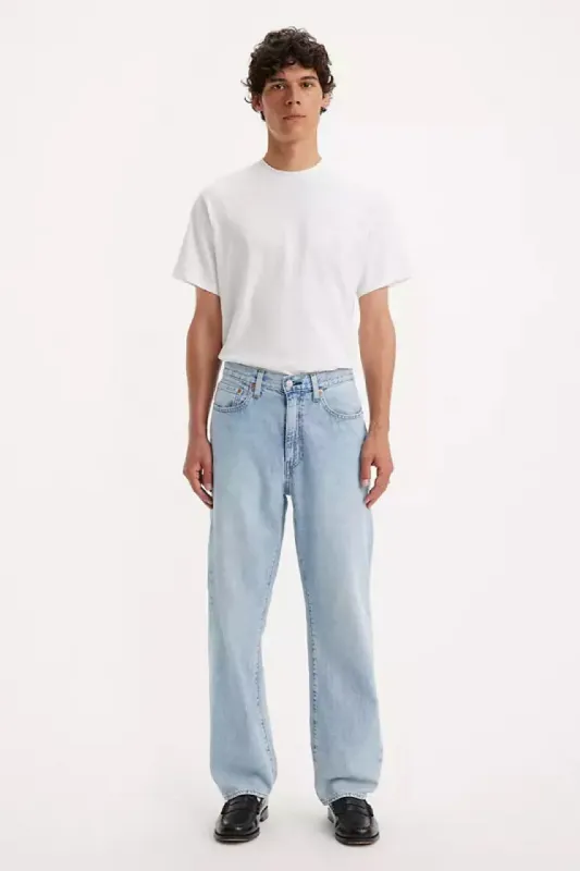 568 Loose Lightweight Cotton Linen Jeans made by Below the Belt