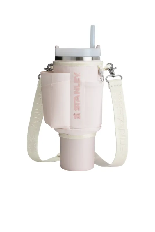 All Day 40oz Quencher Carry-All - Rose Quartz sold by Below the Belt