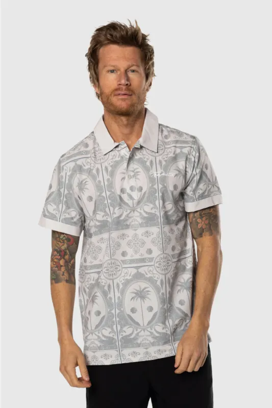 Grey Cordoba Par-Tee Polo made by TEAMLTD