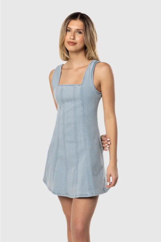 Tank Denim Dress sold by Below the Belt
