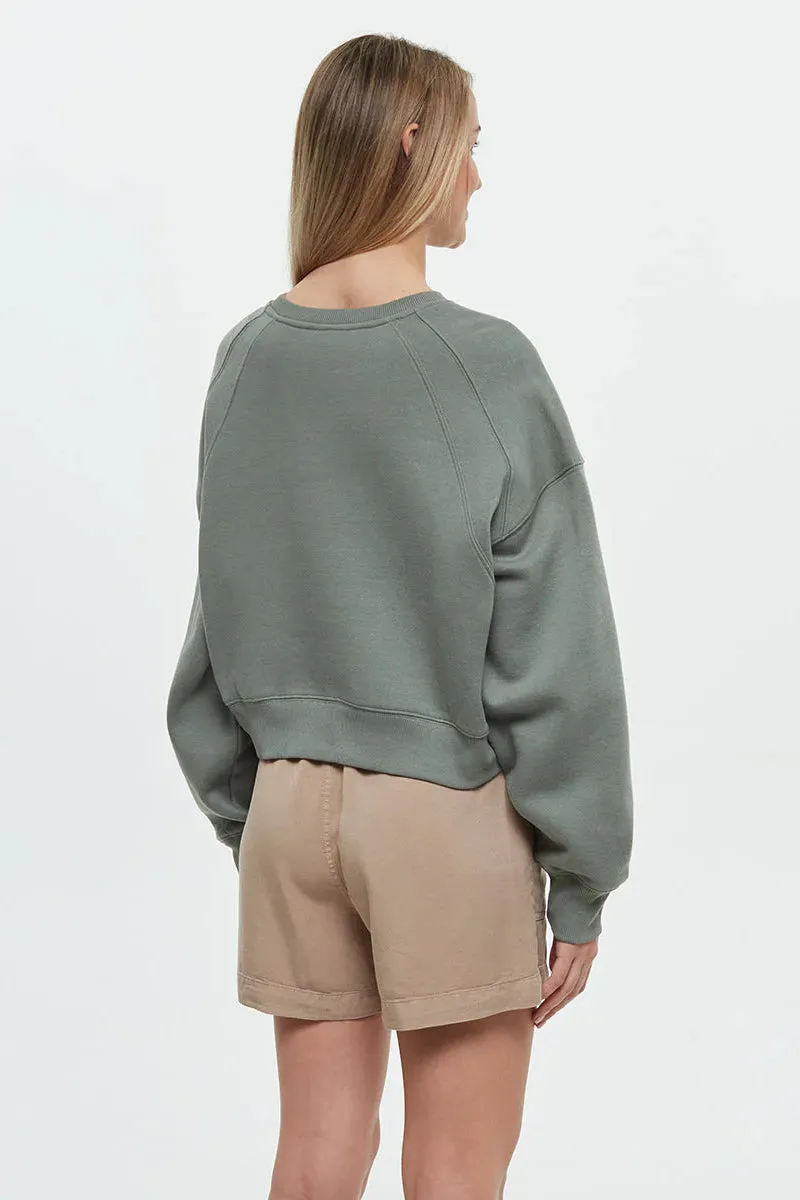 Bluffs Cropped Crew Sweatshirt sold by Below the Belt product image thumbnail 2