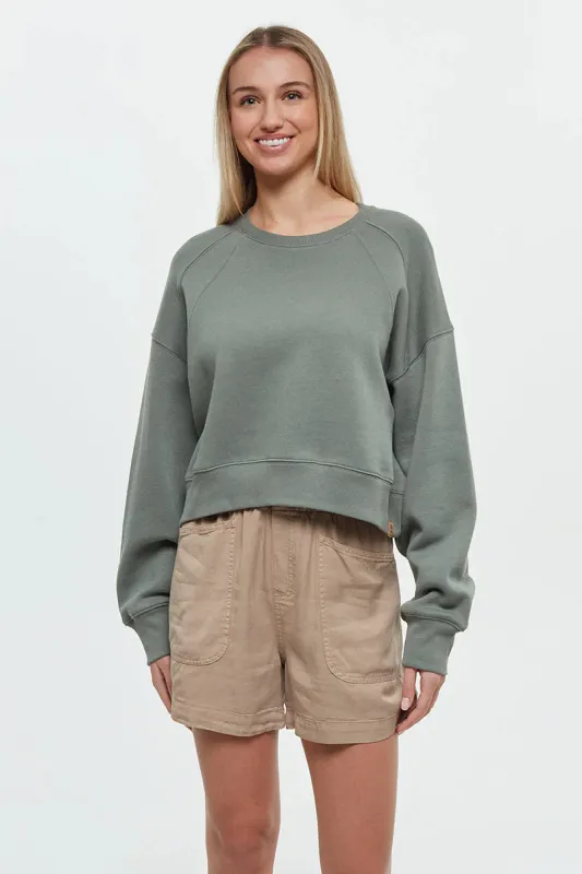 Bluffs Cropped Crew Sweatshirt sold by Below the Belt