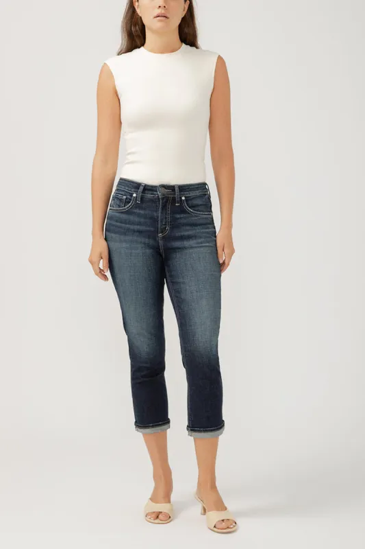 Avery High Rise Capri Jeans sold by Below the Belt