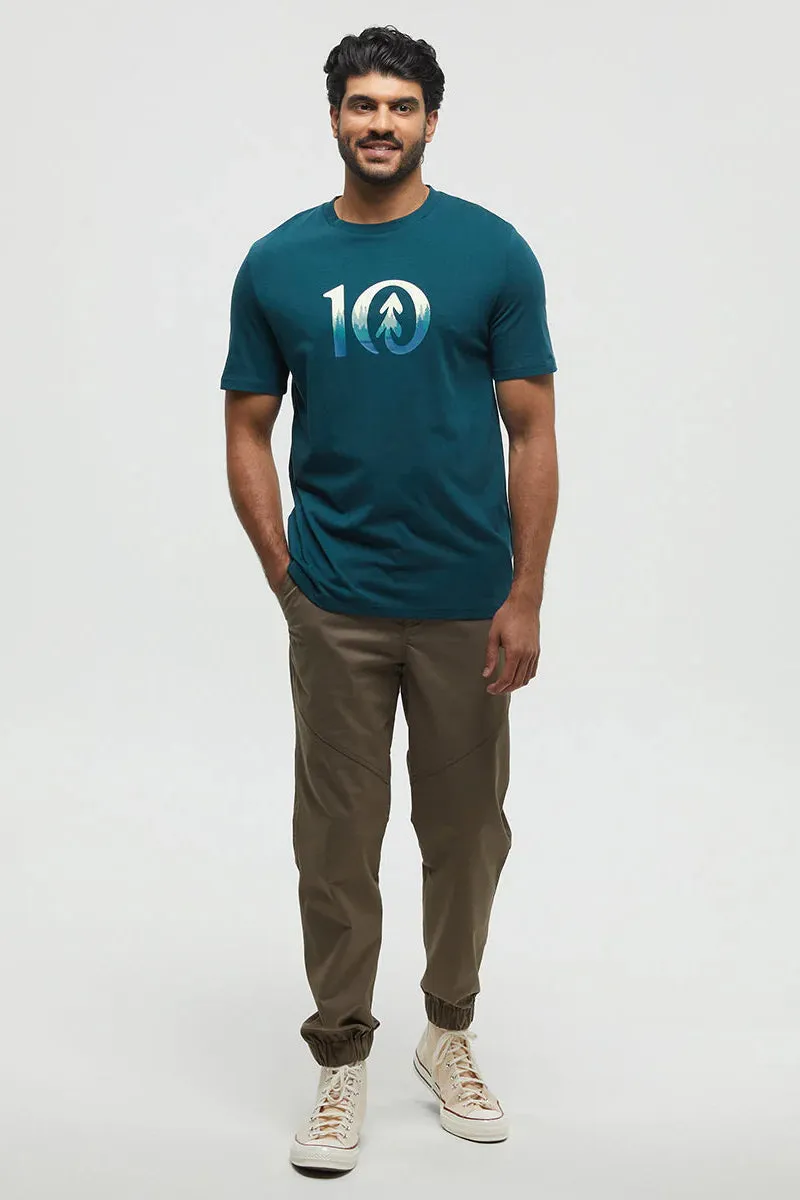 Cloudy Forest Tee sold by Below the Belt