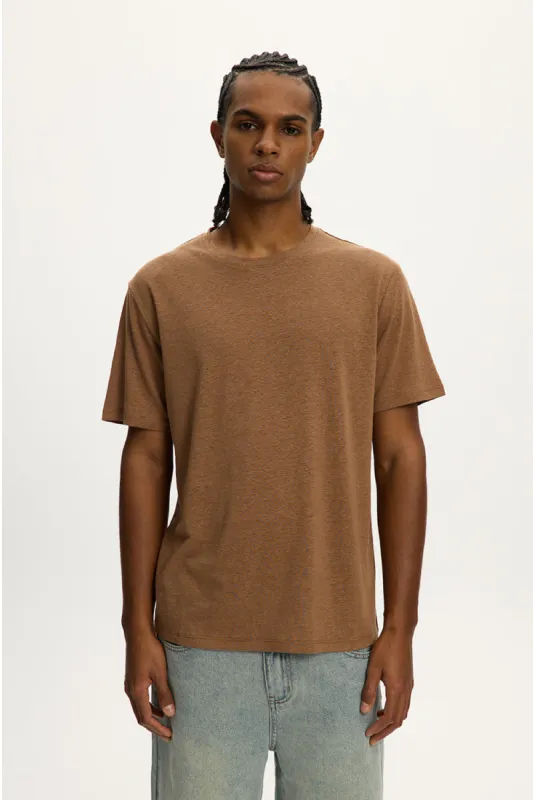 Linen Essential Tee sold by Below the Belt
