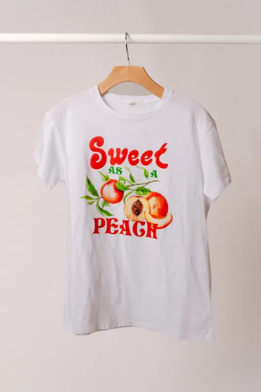 Sweet Peach Tee sold by Below the Belt