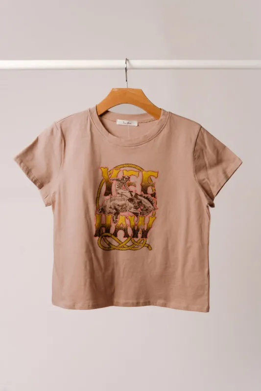 Yee Haw Cowboy Tee sold by Below the Belt