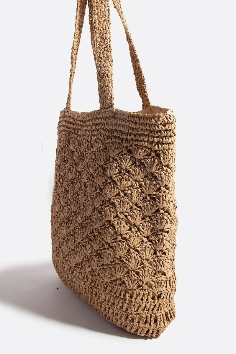 Jute Woven Tote sold by Below the Belt product image thumbnail 2
