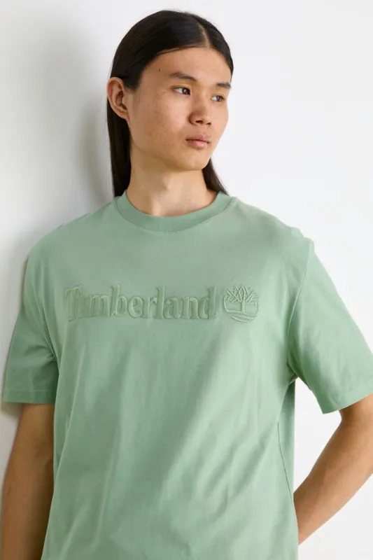 Tonal Embroidery Tee made by Below the Belt
