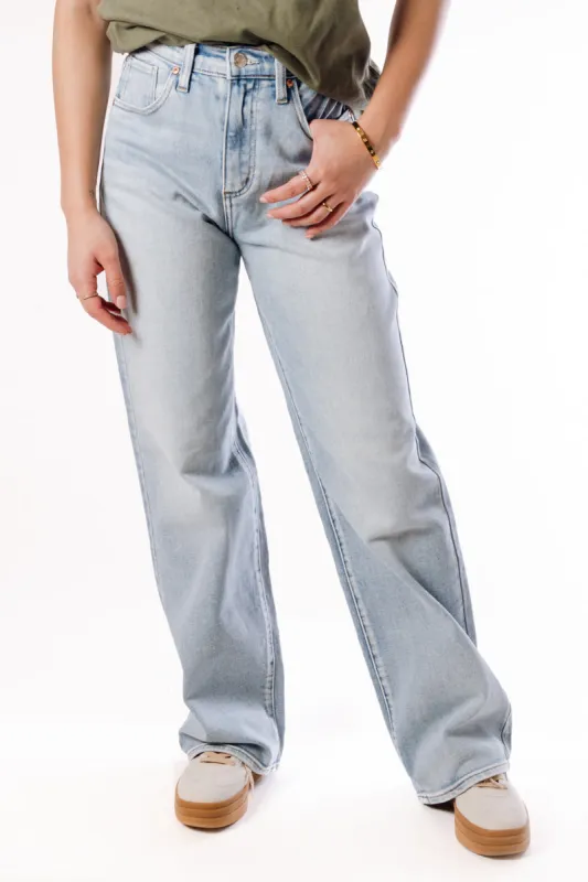 Highly Desirable High Rise Trouser Leg Jeans sold by Below the Belt