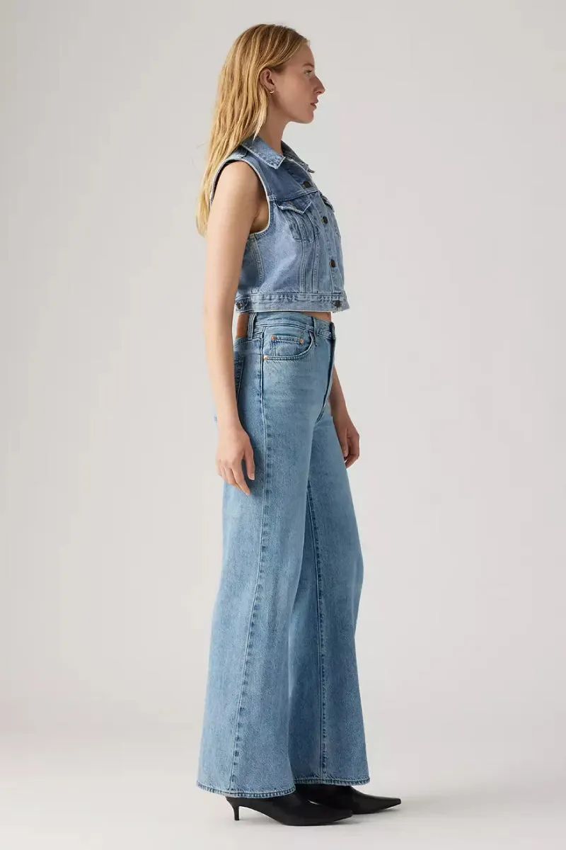 Ribcage Wide Leg Jeans sold by Below the Belt product image thumbnail 3