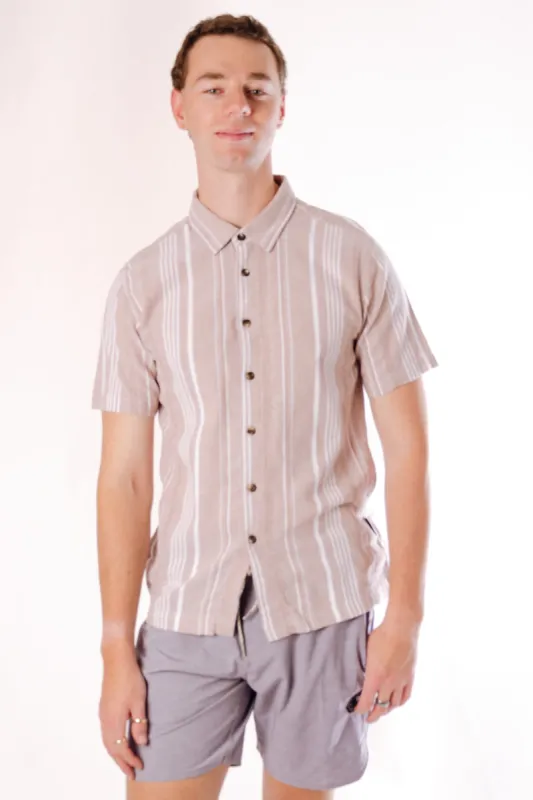 Sandbar Chill Linen Blended Shirt made by IslandHaze