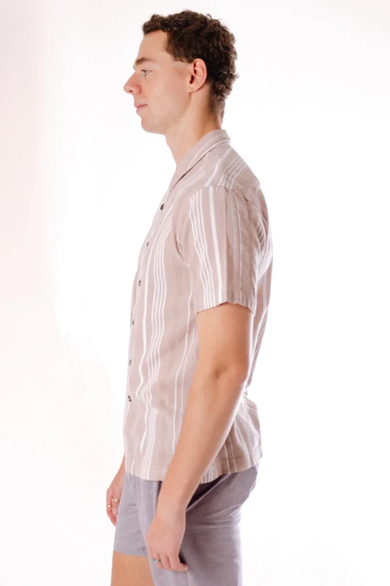 Sandbar Chill Linen Blended Shirt sold by Below the Belt product image thumbnail 3