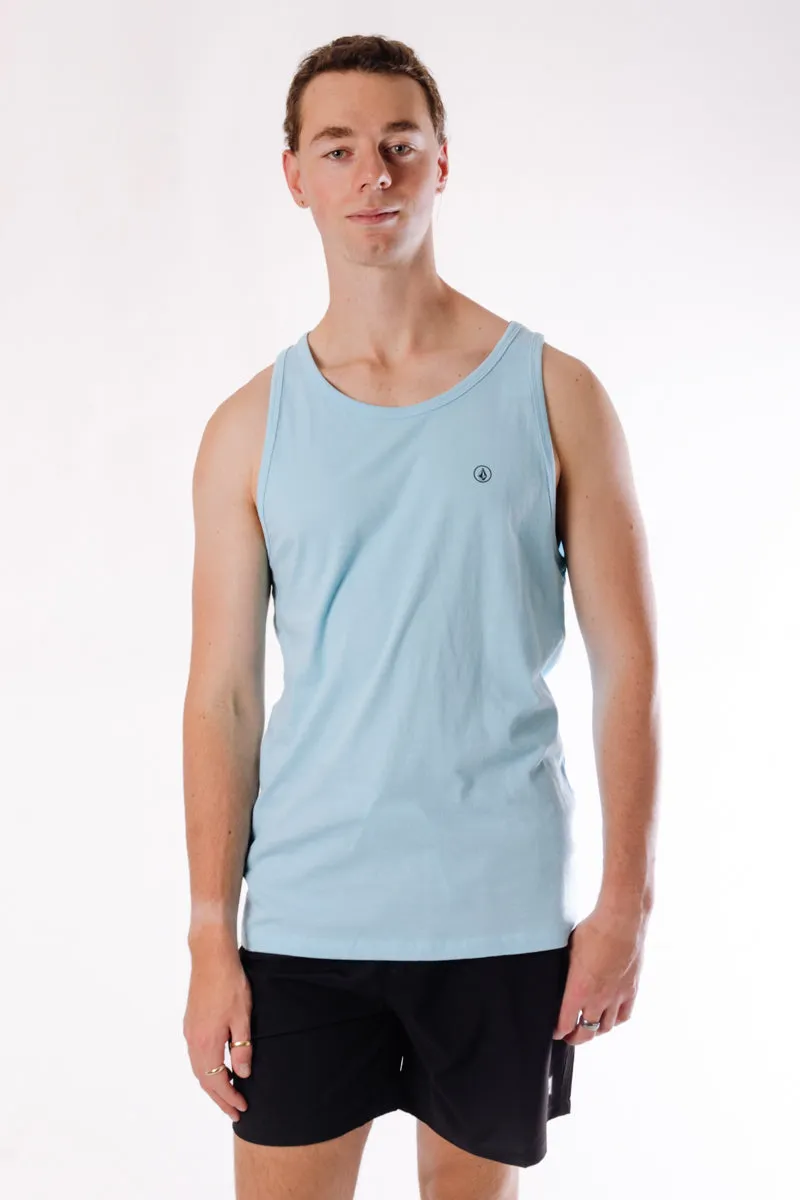 Solid Heather Tank sold by Below the Belt