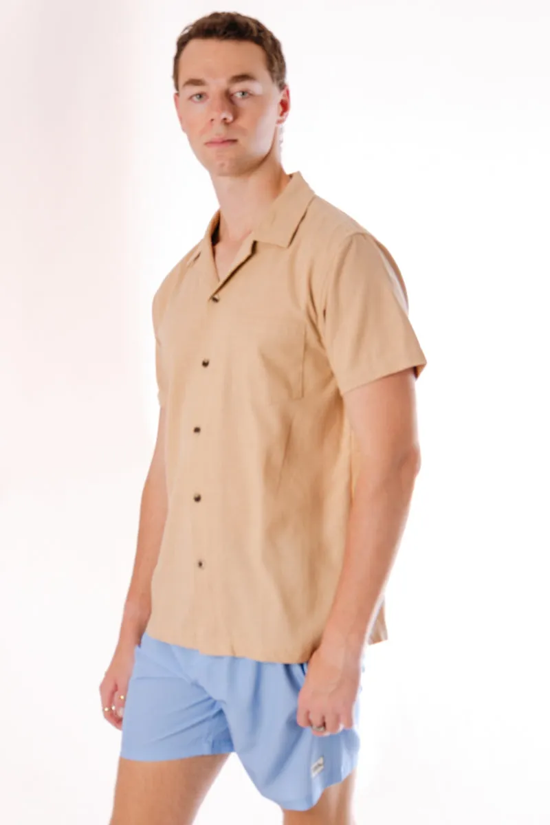 Airy Linen Short Sleeve Shirt sold by Below the Belt product image thumbnail 2