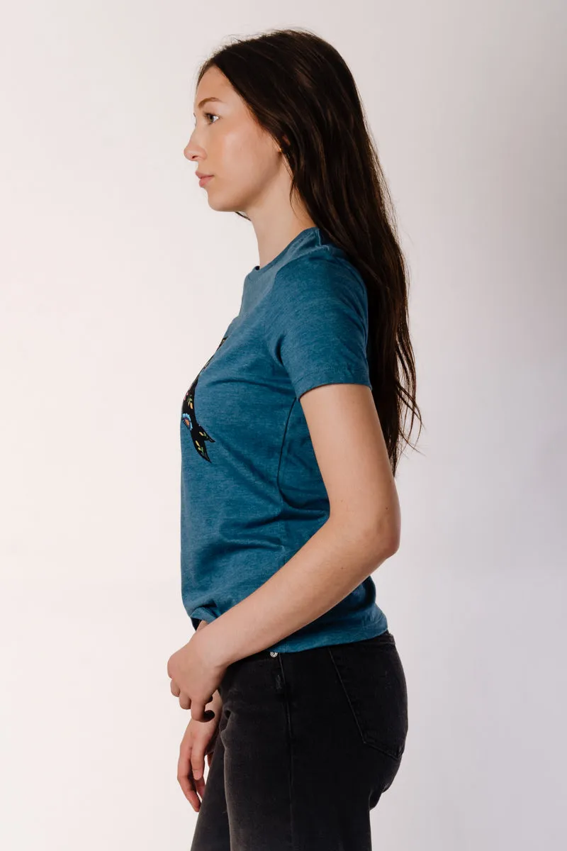 Floral Orca Tee sold by Below the Belt product image thumbnail 3