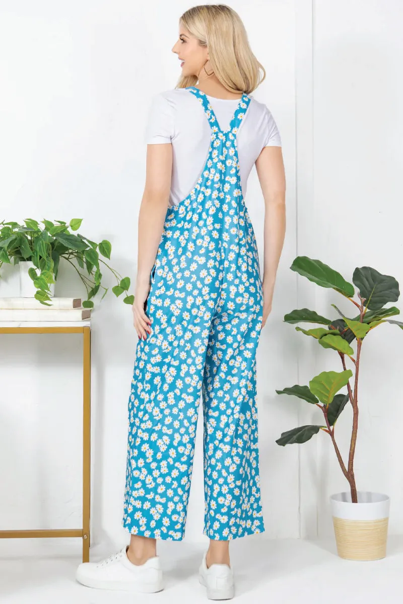Daisy Flower Corduroy Overalls sold by Below the Belt product image thumbnail 4