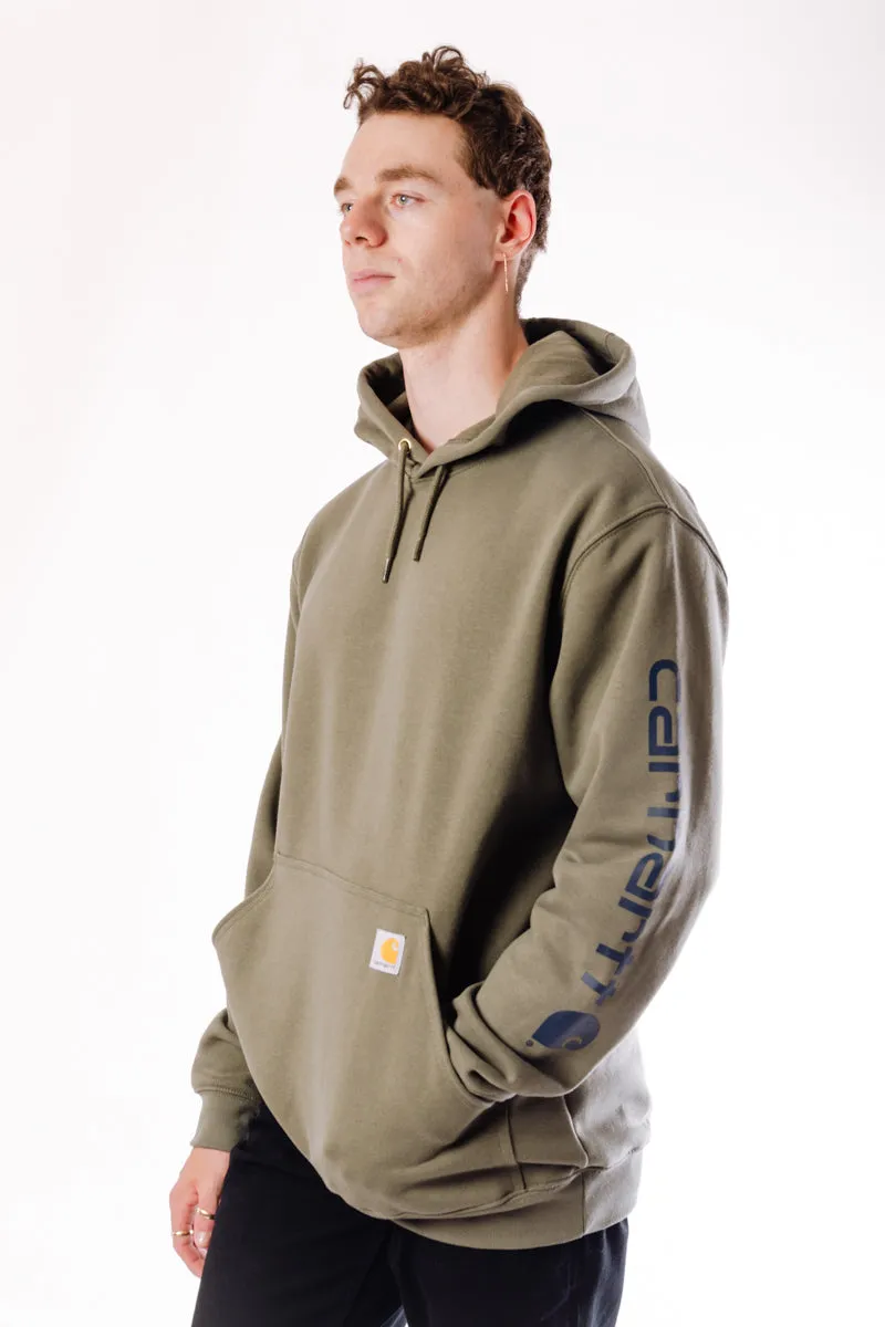 Logo Sleeve Hoodie sold by Below the Belt product image thumbnail 2