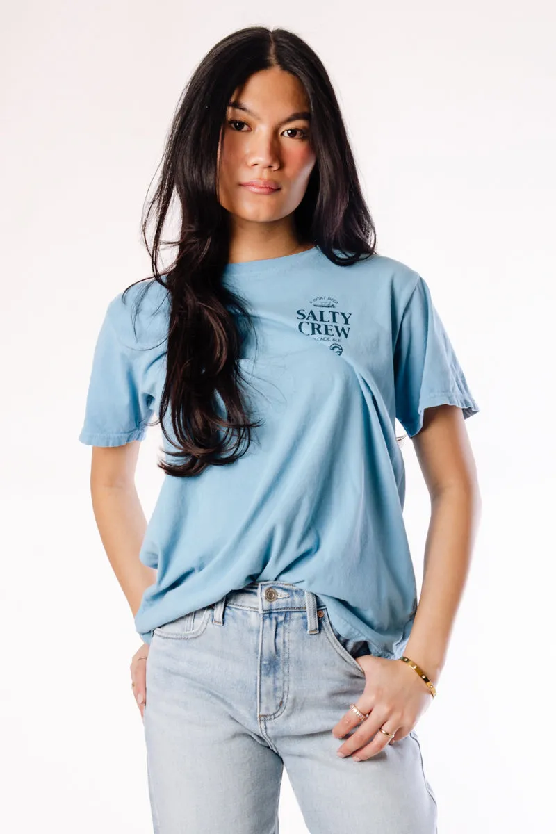 Sip & Sea Boyfriend Tee sold by Below the Belt